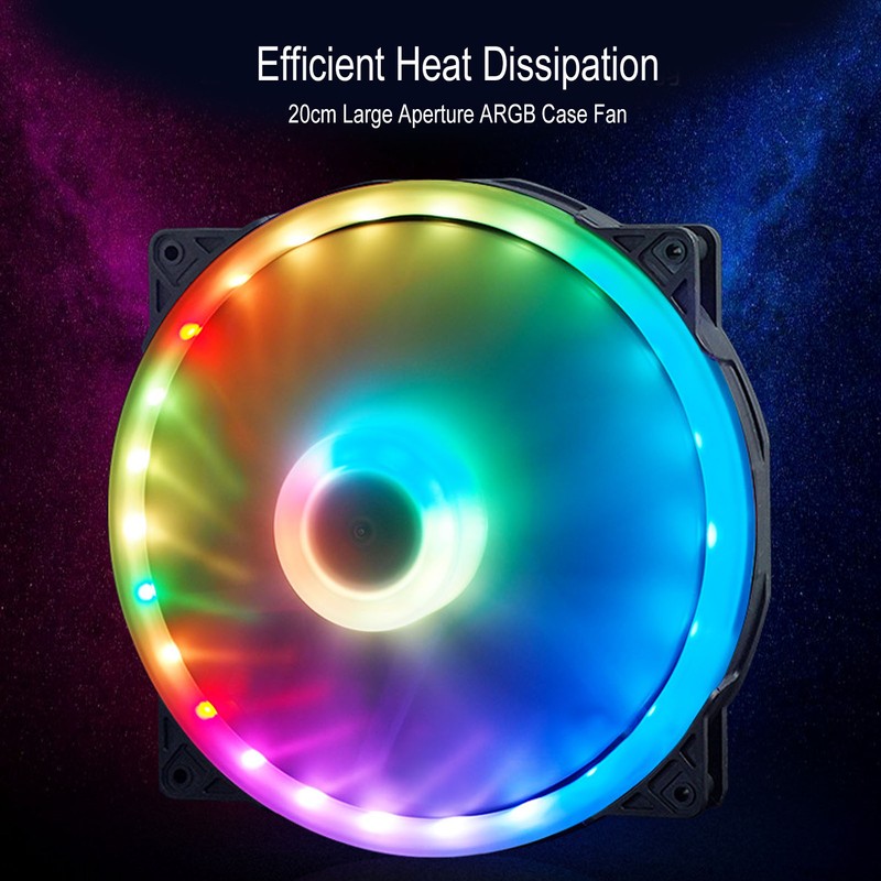 Case Fans Large Air Volume ARGB Light Synchronization Hydraulic Bearing