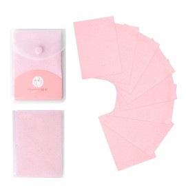 Lotsdonxia 160 Sheets Oil Control Blotting Paper Portable Natural Absorbent Paper for Men and Women Pink Rose Fragrances