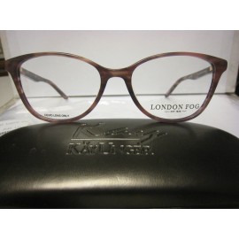 London Fog NEW London Fog   BROOKE BURGUNDY 51- 16-135 mm  Eyeglass Frame & Generic Case