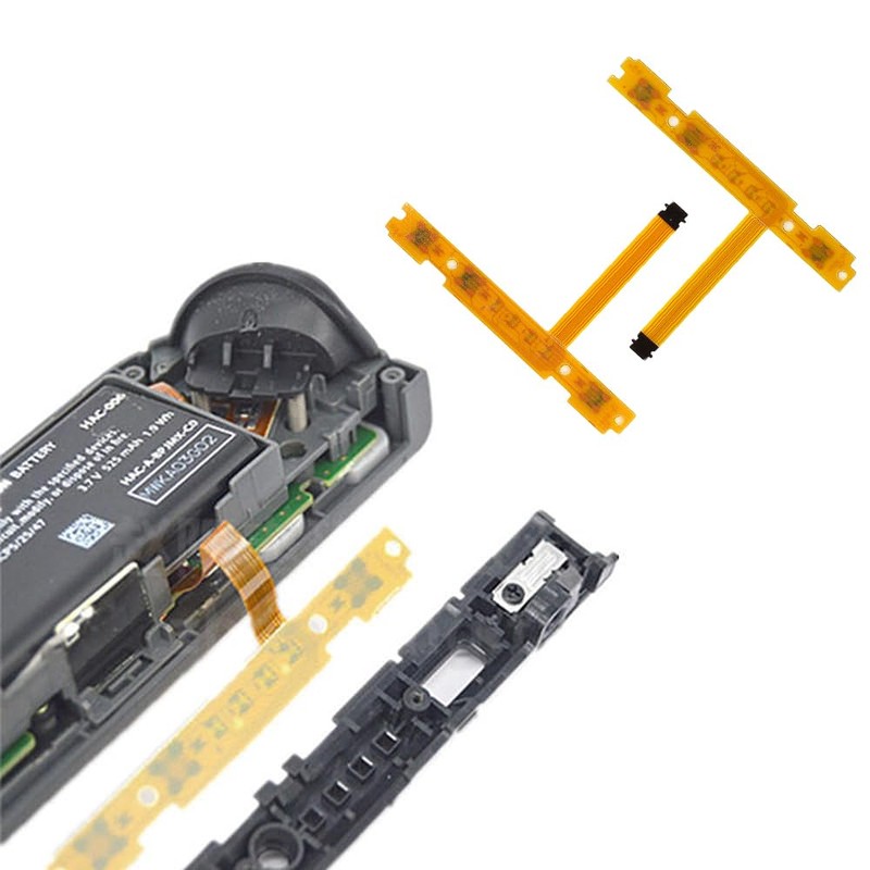 交換部品 joycon 交換用配線 FPC ボタンキーフレキシブル基板 2対セット ニンテンドースイッチ NS (SR＆LR)