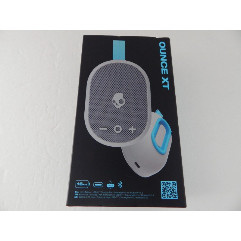 Universal Skullcandy Ounce XT Portable Bluetooth Wireless Speaker Gray New