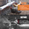 10Pcs Chicken Water Nipples, Chicken Nipple+Tee Waterer Kit, Automatic Poulrty