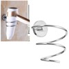 WallMounted Hair Dryer Holder Hairdressing Blower Bracket Bathroom Shelf Storage