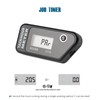 Runleader Digital LCD Hour Tachometer, Hours and RPM Display, Waterproof