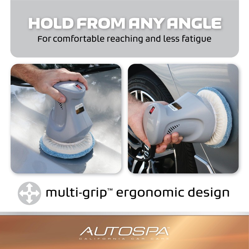 AutoSpa 94000AS Random Orbital 6" 120V Automotive Polisher with 2