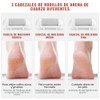 Lima Eléctrica para Pies, Velocidad Ajustable Cobrable Lima Eléctrica Pies