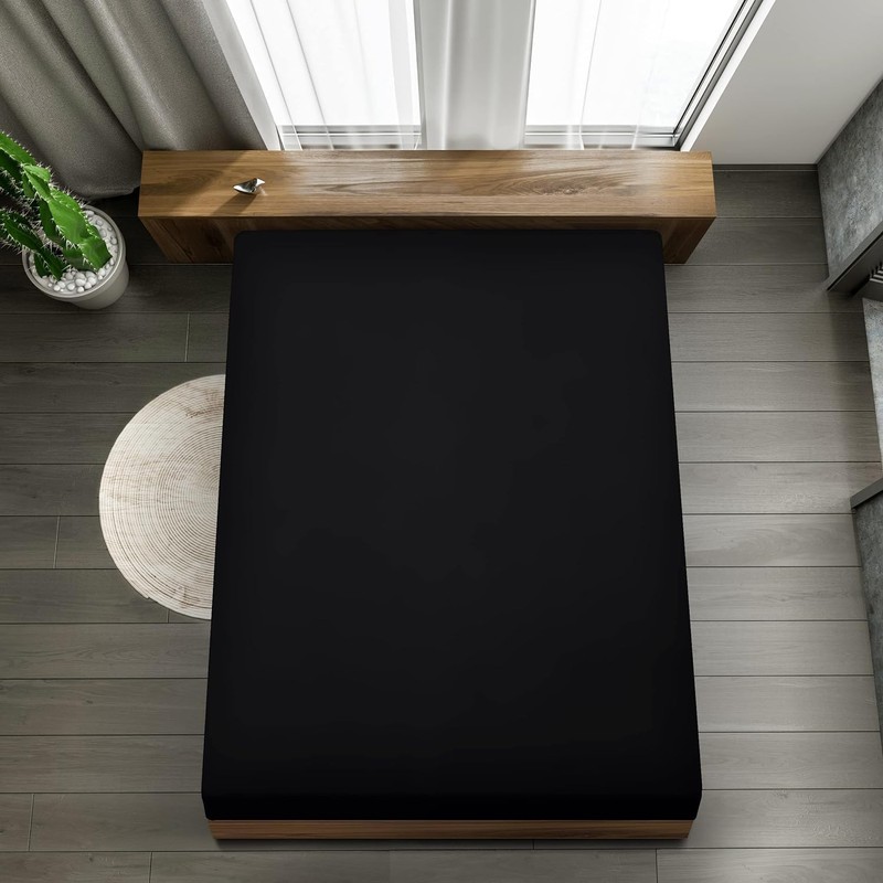 Utopia Bedding - Fitted Sheet 180 x 200 cm up