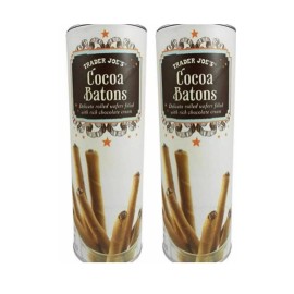Trader Joe's 2 Packs Trader Joe's Cocoa Baton Wafer Cookies 5 OZ Each Pack