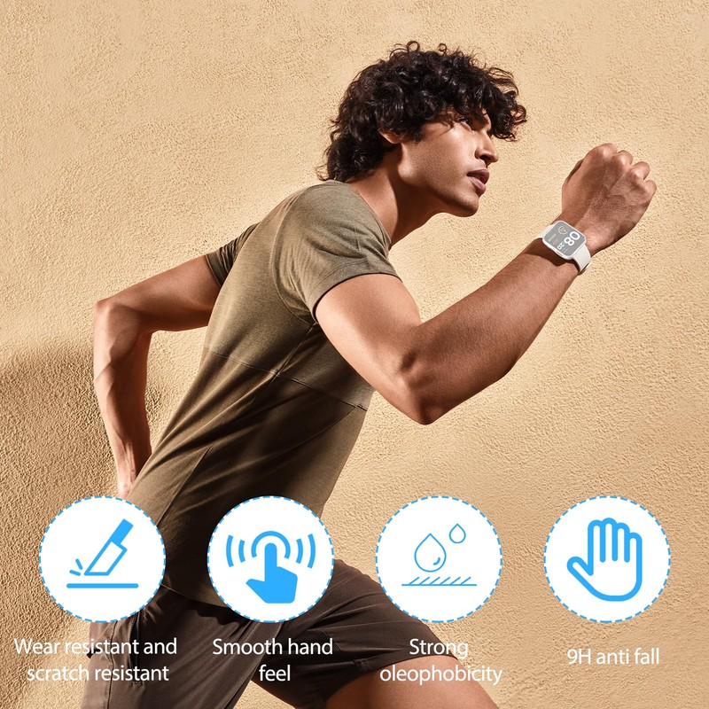 2 Pack Case for Fit 3 Case for Watch Screen