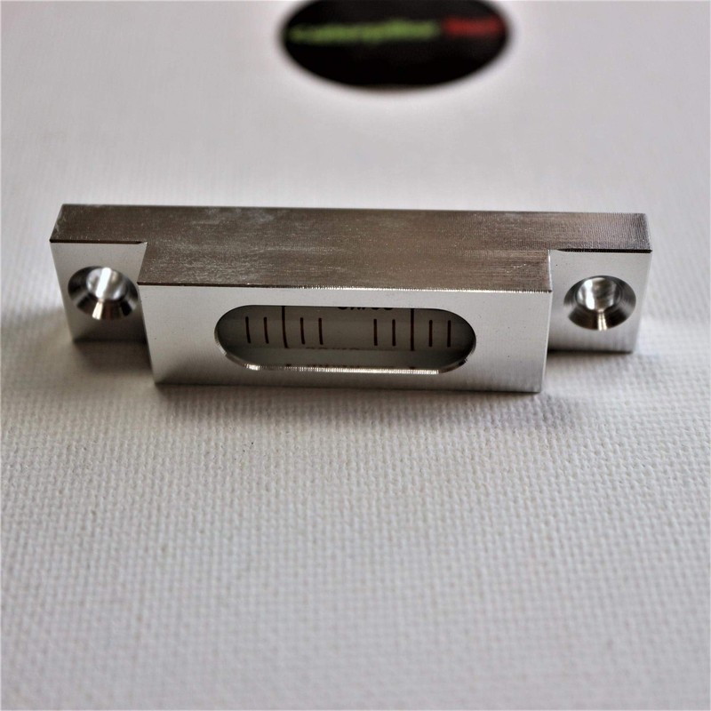 Metal Precision Level, Glass Vial, Spirit Bubble Level, Accurate, Clear,