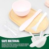 Silicone Face Mask Mixing Bowl Set, Microwavable Silicone Facial Mud