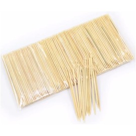 Whitedrop Bamboo Wooden Sticks | Cocktail Sticks | Toothpicks for Parties, Desserts, Home, Office & Dental Hygiene| Biodegredable & eco-Friendly | (1000 pcs)