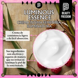 Beauty Freedom Despigmentante Íntimo Femenino 100ml Lumious Essence | Atenúa Tonos Oscuros | Tono Uniforme y Natural | Uso Nocturno | Piel Radiante