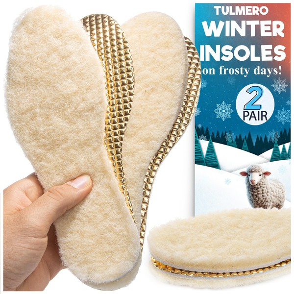 Thermal Insole Wool Sole for Winter Warm Shoe Insoles for