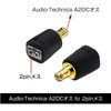 okcsc A2DC-0.78mm Conversion Connector Connector Kit for Audio Technica A2DC