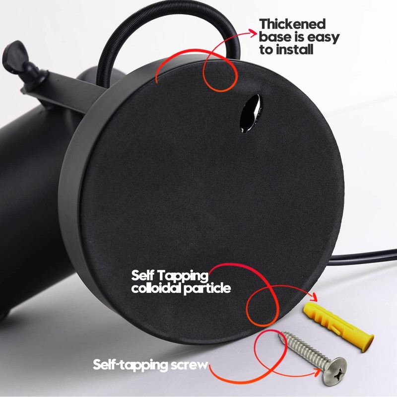 Toidaizo Led Spotlight Spotlight with Switch Indoor Plant Spotlight Multi-Purpose