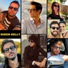 SHEEN KELLY Retro High Resolution Oval Sunglasses for Men Women