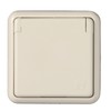 Unitec 40498 Socket Outlet For Flush-Mounted White Wet Room