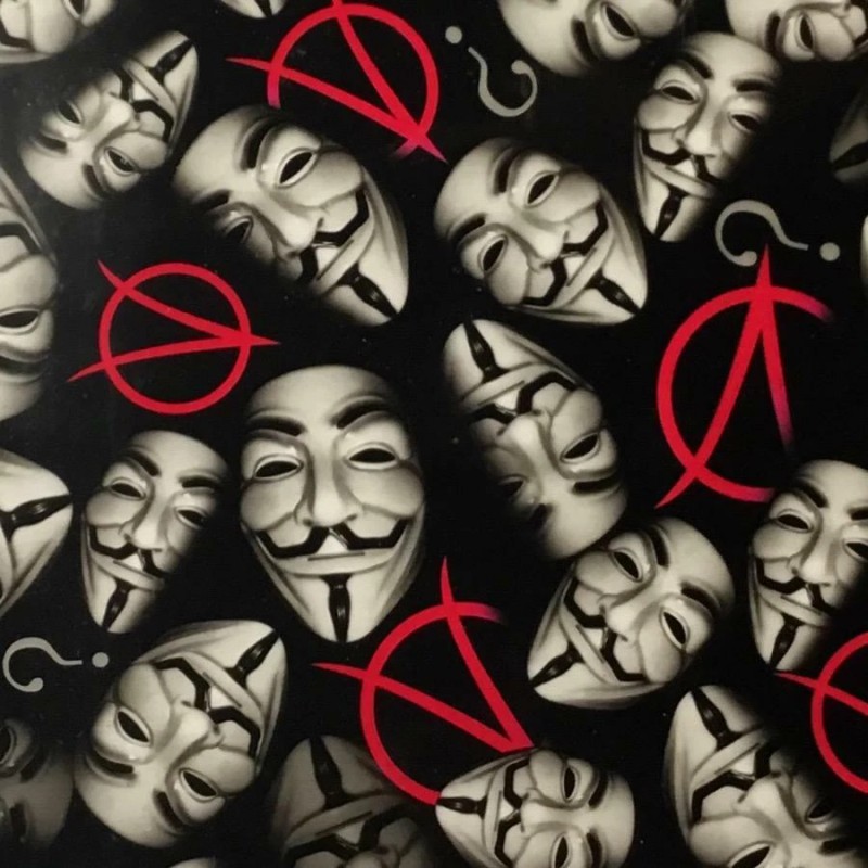 Dip Ape 16oz hydrographic film / activator Anonymous Mask hydro