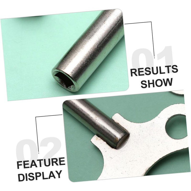 Gadpiparty 2 Pcs Steel Clock Winding Keys Professional Clock Tools