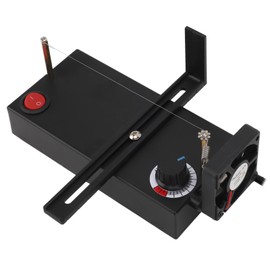 Hot Ribbon Cutter Machine, 100-600℃ Adjustable Heat Cutting Ribbon Cutter, Home Use Webbing Cutter, DIY Rope Band Craft Manual Cut Tool for Lace, Braid, Ribbon, Nylon Band (US