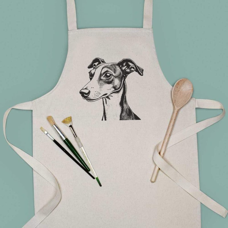 Azeeda 'Whippet Dog' Kid’s Cooking Apron (AP00075480)