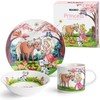 MIAMIO – Set of 3 Kids Dinnerware Set/Children Dishes, Kids