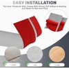 Vinyl Floor Transition Strip Door Threshold Self Adhesive 72 inch,