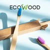 Ecowood® Cepillo de Dientes Para Niños Hecho 100% de Bambu