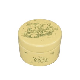 Half Moon Bay Trinket Box, Dolomite, Yellow, 6cn