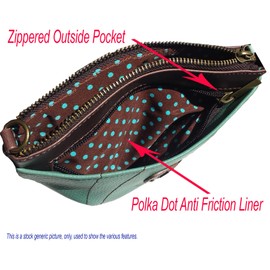 CHALA Mini Crossbody/Purse with Convertible Strap Stylish, Compact, Versatile - Paw Print - teal - burgundy