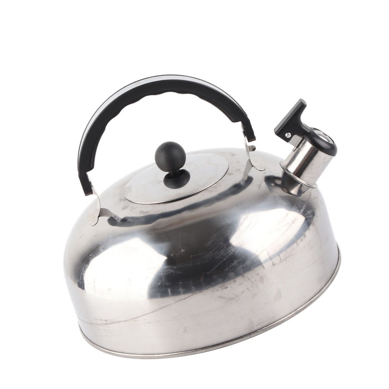 3L Stainless Steel Whistling Tea Kettle Fast Heating One Touch