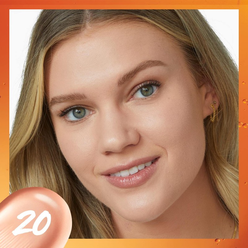 Maybelline New York Foundation, Long-Lasting Makeup with Vitamin C, Vegan