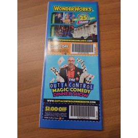 New 2023 I-Drive District International Drive Guide Map w/attraction coupons