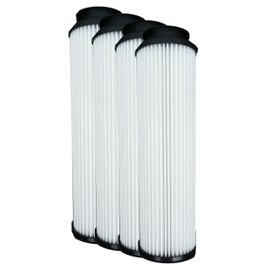 (4) 40140201 Hoover WindTunnel, EmPower & Savvy Bagles Upright Pleated HEPA Vacuum filter, Twin Chamber System, Bagged & Bagless, Upright, Anniversary, Reconditioned, Self Propelled Vacuum Cleaners, 40130050, 43615-090