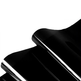 Fish Tank Aquarium Background - Black, Electrostatic Adhesion, Glue-Free, Easy Installation, Traceless Removal, Size 19.6 X 59 Inch