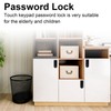 Code Security Lock Touch,VDHU Electronic Cabinet Deadbolt Lock,Digital Keypad Password