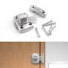 DELSEN Bathroom Latch Rotate Bolt Zinc Alloy Security Door Slide