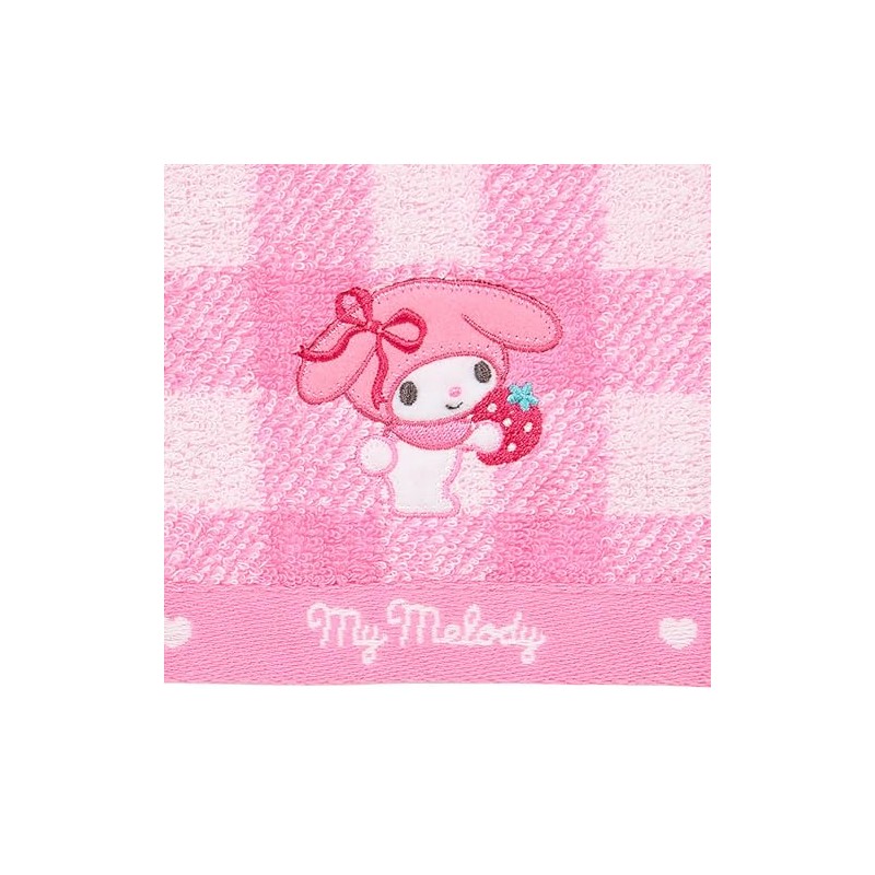 Sanrio 449652 Imabari Face Towel, My Melody, 100% Cotton, Made