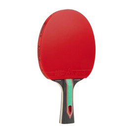 JOOLA Red Carbon Control Table Tennis Bat - Carbon Table Tennis Bat with Vizon Pads & Magnetic Box