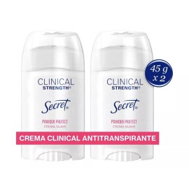 Secret 2 Secret Strength Powder Protection Deodorant Stick 45 g