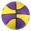 Midwest Unisex's League Basketball, Yellow/Purple, Size 6, BBB1036YP