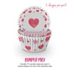 Anniversary House Cupcake Cases, 75 Pieces, Greaseproof Paper Baking Cups,