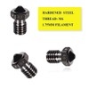 Hardened Steel Extruder Nozzle 0.2mm/0.3mm/0.4mm/0.5mm/0.6mm Compatible with 1.75MM V6 Hotend