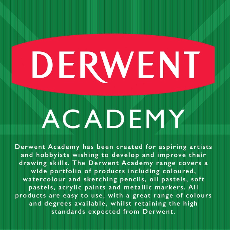 Derwent Academy Soft Pastels, Set of 24, 98216