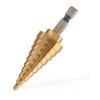 Saipor 4-22 mm Step Drill HSS Cone Drill Bit 6.35