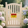 Anobell 2 Pack Please Keep Gate Closed Signs 10" x
