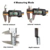 Auto-Off Inch/Millimeter/Fraction 6 inch Digital caliper Measuring Tool Micrometer Stainless