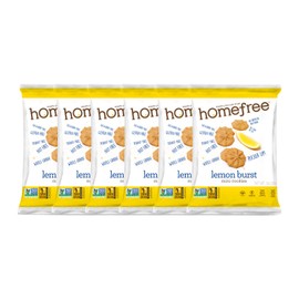 Homefree Treats You Can Trust Gluten Free Mini Cookies, Single Serve, Lemon Burst, 1.0 Ounce (Pack of 64)…
