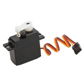 Leapiture Digital Servo Mini Digital Servo Steering Gear with Arm Sensitive Plastic Low Noise for WLtoys 124016 124017 144010 1/14 RC Cars